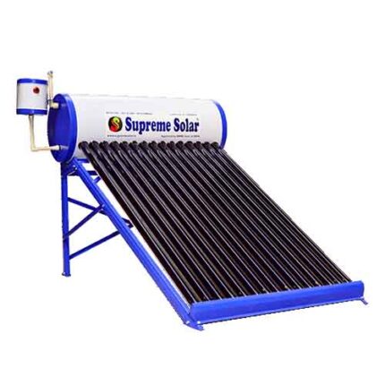 Solar water Heating 150Ltrs (Low Pressure) providers in Kenya Supreme offers a non-pressure solar water heater that ensures heat-preservation ability.