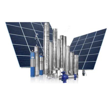 Solar Submersible water and borehole Pumps Solar submersible pumps use solar energy to pump and deliver water. It is a pump that is immersed in water. As the most attractive way of supplying water in sunny parts of the world today, especially in remote areas where electricity is lacking.