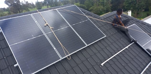 Solar installation Kenya