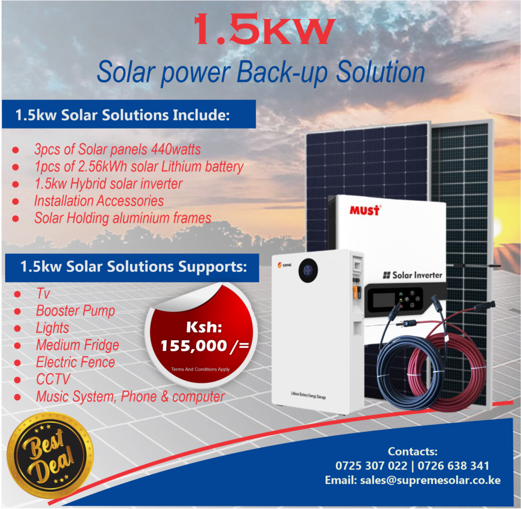 Reliable solar company in Kenya