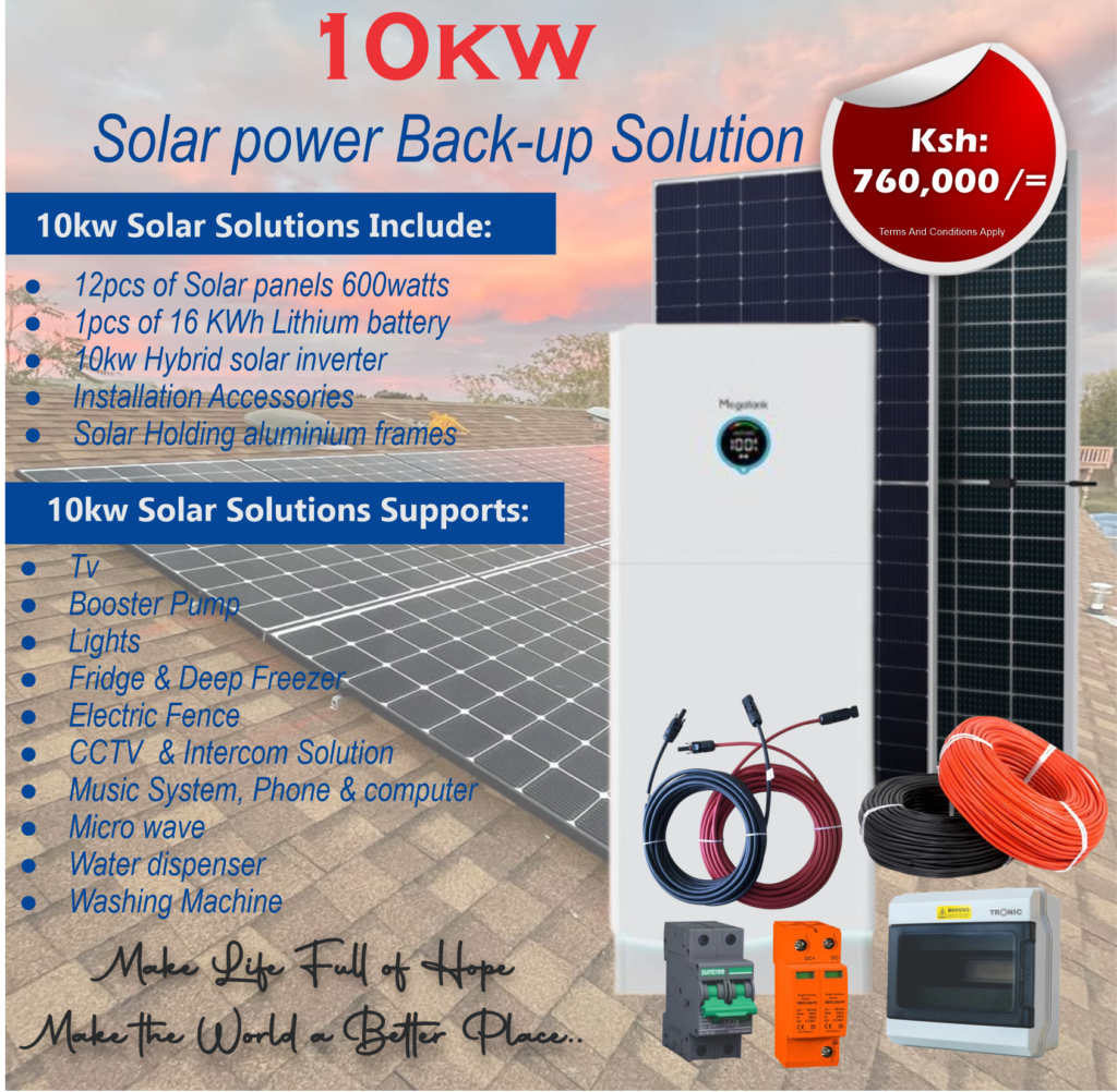 Commercial solar solutions Kenya
